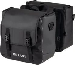 Coppia Borse Laterali Befast WP750 Waterproof 28 Litri Nero