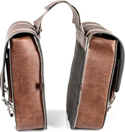 Coppia Borse Laterali Carburo Mustang Marrone 30 Litri -Accessori Per Moto carburo 0001216079 15 04 17 3 04 9