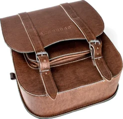 Coppia Borse Laterali Carburo Mustang Marrone 30 Litri -Accessori Per Moto carburo 0001216079 15 15 31 3 16 103