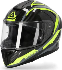 Casco Integrale Acerbis TARMAK CARBON Grigio Giallo