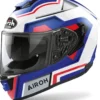 Casco Integrale Airoh ST 501 Square In Fibra Blu Rosso -Accessori Per Moto casco integrale airoh st 501 square in fibra blu rosso