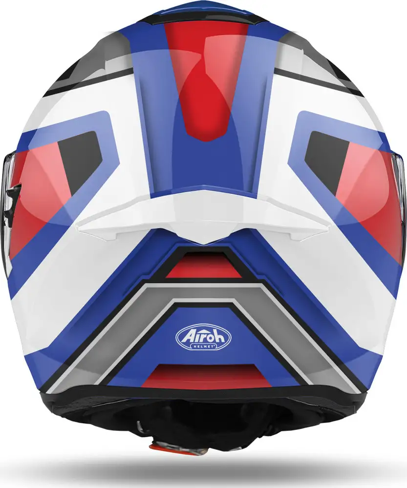 Casco Integrale Airoh ST 501 Square In Fibra Blu Rosso 5 Casco Integrale Airoh ST 501 Square In Fibra Blu Rosso - immagine 3