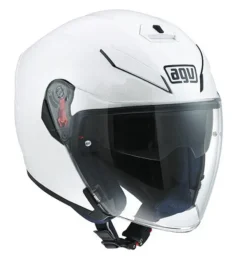 Casco Jet Agv K-5 Jet Mono Bianco Perla