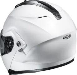 Casco Modulare HJC C91 SOLID Bianco Perla Ryan -Accessori Per Moto casco modulare hjc c91 solid bianco perla ryan3