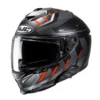 Casco Integrale Hjc I71 SIMO Arancio Grigio Nero 1 Casco Integrale Hjc I71 SIMO Arancio Grigio Nero -Accessori Per Moto casco moto integrale hjc i71 simo arancio grigio nero