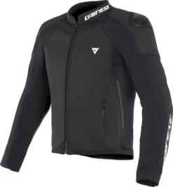 Giacca Moto Pelle Dainese INTREPIDA Nero Opaco