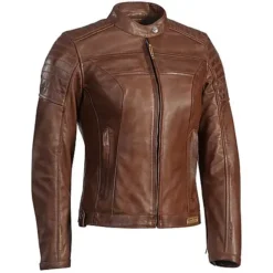 Giacca Moto Donna Pelle Ixon SPARK LADY Marrone Camel