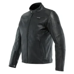 Giacca Moto Pelle Dainese MIKE 3 Nero
