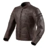 Giacca Moto Pelle Rev'it Stride Marrone -Accessori Per Moto giacca moto pelle rev it stride marrone