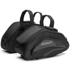 Coppia Borse Laterali Befast SB600 Nero Argento 68 Litri -Accessori Per Moto jlbeb0003ubs a