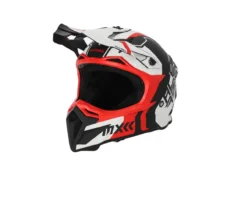 Casco Cross Acerbis Profile 5 Bianco Rosso