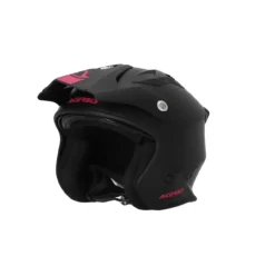 Casco Jet Acerbis Aria 2206 Nero Rosa